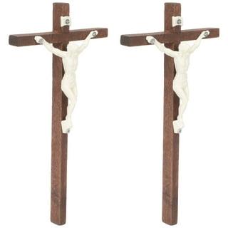 1pc Wall Crosses, Wall Mount Wooden Wall Crosses Sign, Wooden Crosses  Decorative, Wooden Cross Hanging Wall Decor, For Home, Religious, Indoor  And Outdoor Decor, 8*10.8inch/20*27cm, Home Supplies, High-quality &  Affordable