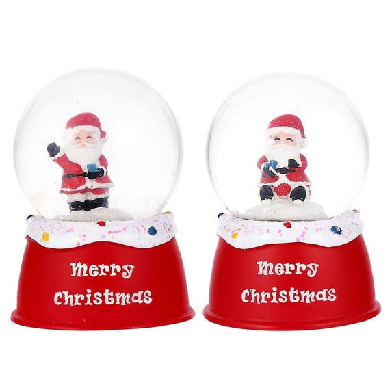 2pcs Christmas Crystal Ball