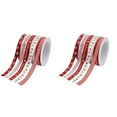 thumbnail image 1 of LABRIMP Christmas Decorative Ribbons Polyester Assorted Color for Women 2Pcs 0.4In, 1 of 7