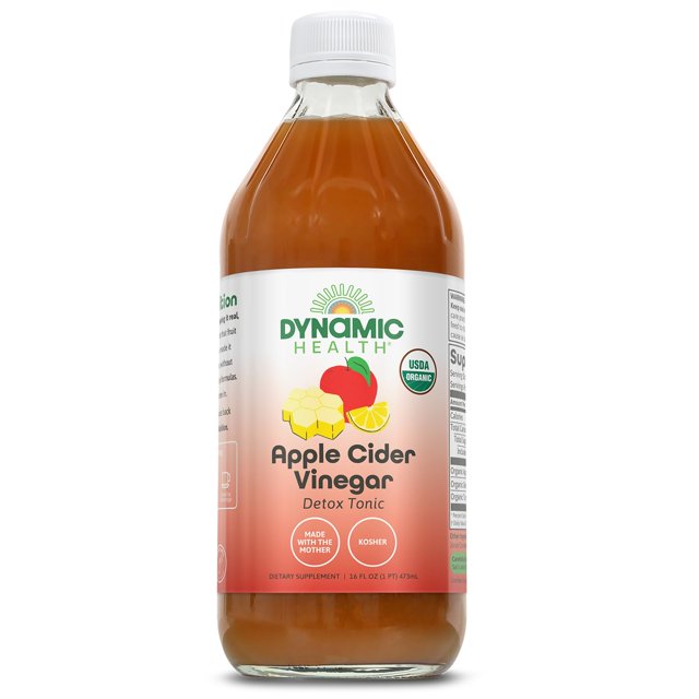 2pcs Cider Vinegar Detox Tonic Organic 16 oz