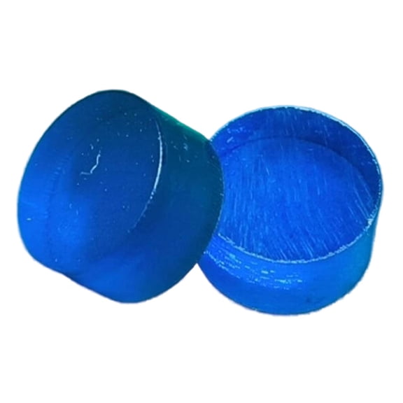 2pcs Clear Break Jump Cue Tip Pool Stick Accessories Professional Acrylic Material 14.6mm Diameter for Billiards Snooker