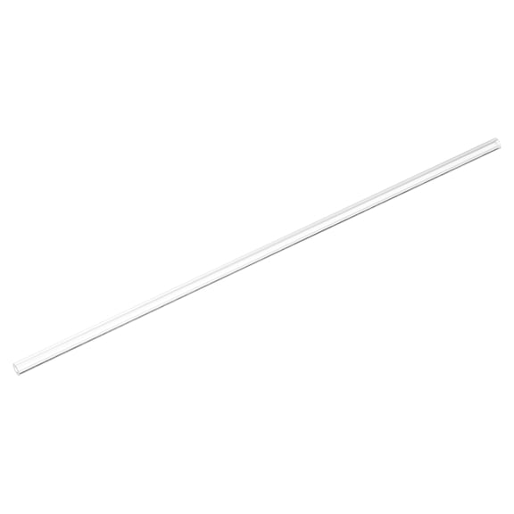 2pcs Clear Rigid Tubing Pipe 3mm(1/8") ID x 7mm OD 305mm Plastic Polycarbonate Tube