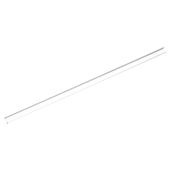 2pcs Clear Rigid Tubing Pipe 8mm(5/16") ID x 11mm OD 305mm Plastic Polycarbonate Tube