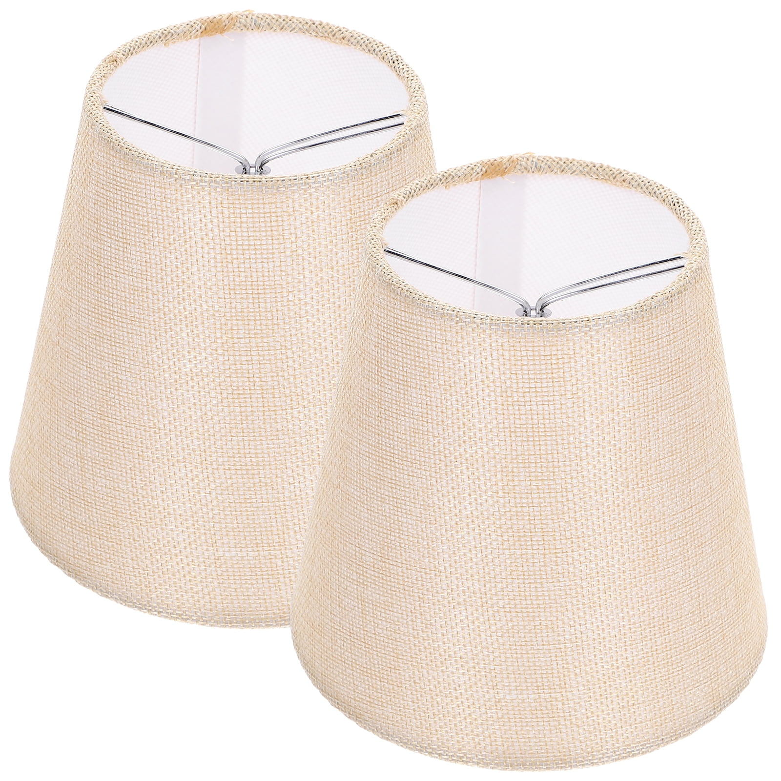 2pcs Clip-on Bulb Fabric Lamp Shade Table Lamp Shade Modern Lamp Shade ...