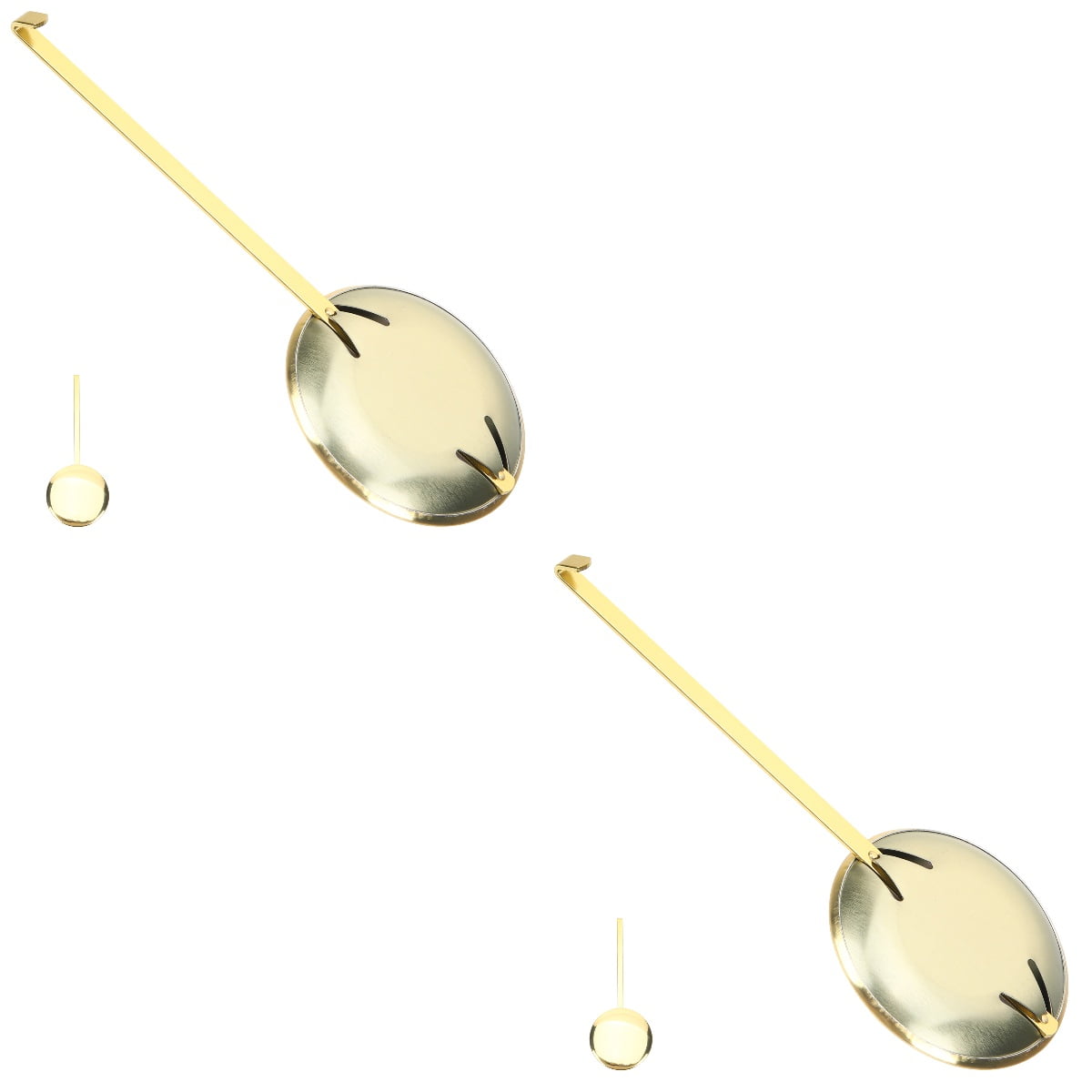 2pcs Clock Pendulum Replacement Wall Clock Replacement Pendulum Clock