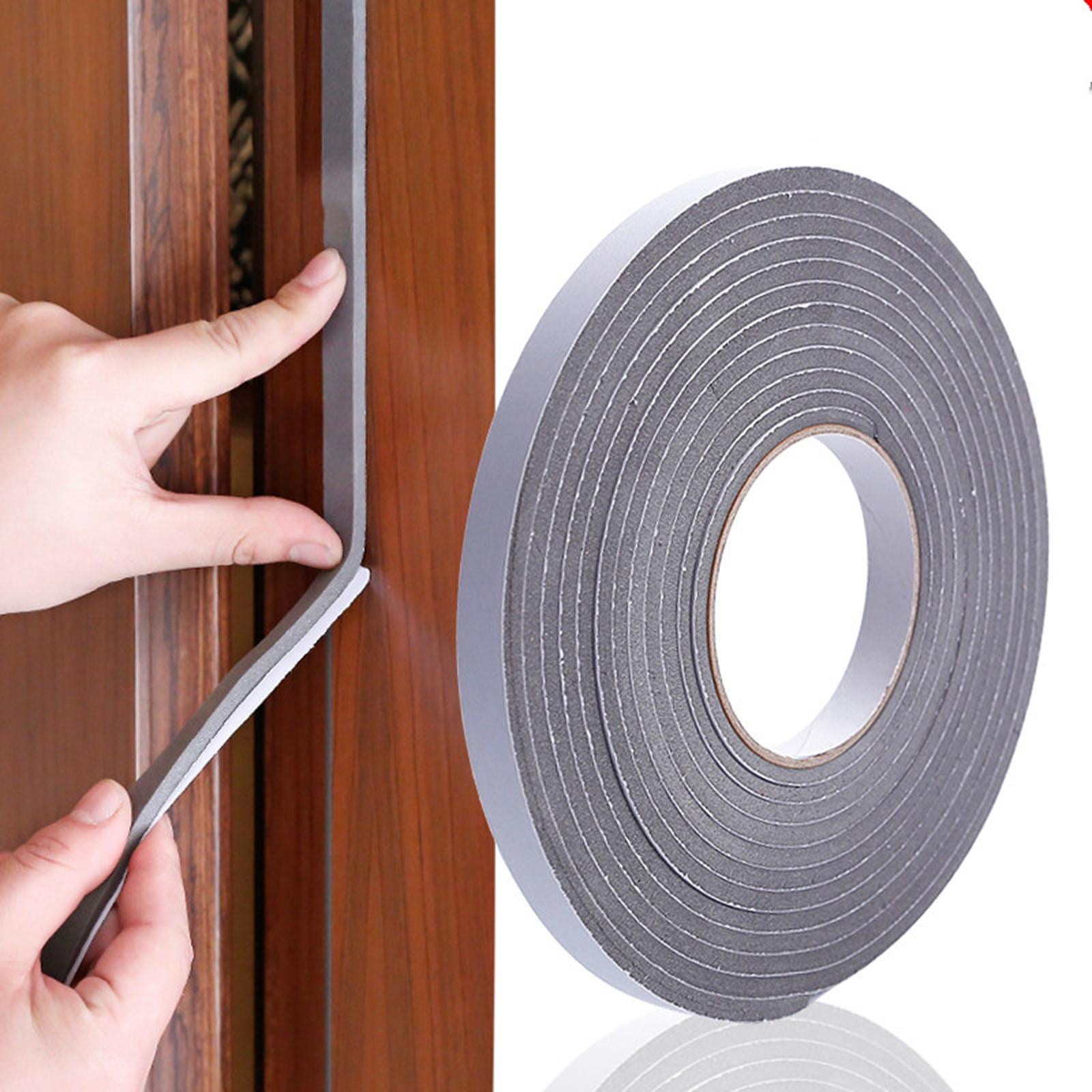 2pcs Closed Seal Tape 2 Rolls 1.18 Width Door Window Air Conditir Seal Door Insulation Strip Flame Resistance 16.5 Ft 5mm Grey Walmart