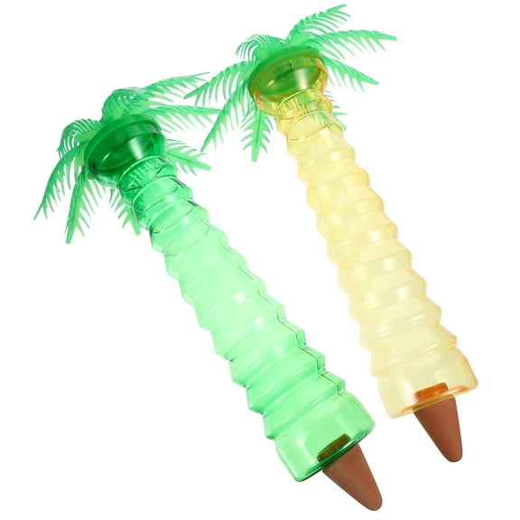2pcs Coconut Tree Automatic Plant Waterer Plastic Plant Self-Watering Tool
