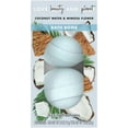 2pcs Coconut Water Mimosa Flower Bath Bombs 3.9oz, pack of 1