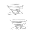 thumbnail image 1 of 2pcs Collapsible Coffee Dripper Coffee Funnel Stainless Steel Manual Coffee Maker Filter, 1 of 6