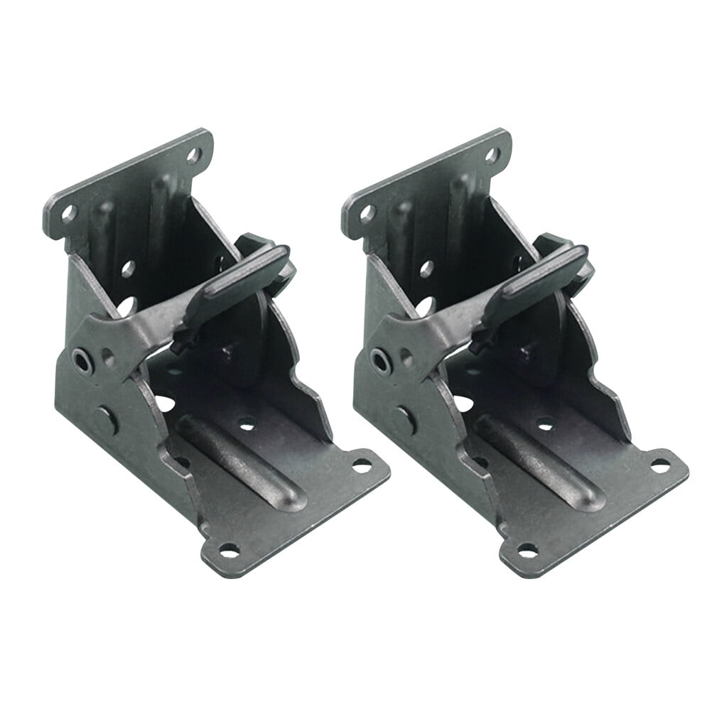 2pcs Collapsible Support Frame SelfLocking Folding Table Chair Leg Brackets Hinges for Home