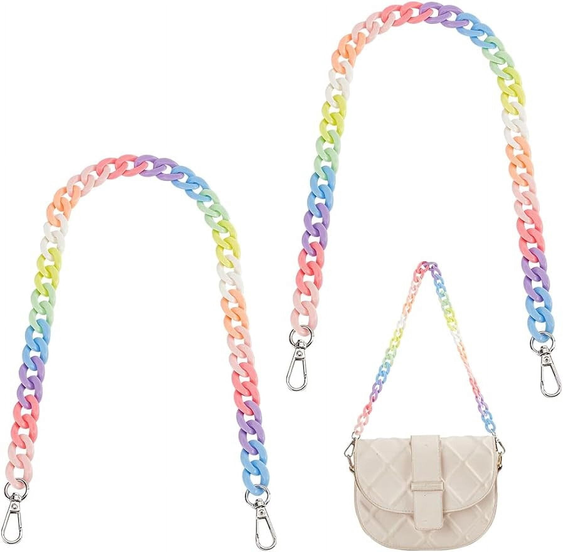 2pcs-Colorful-Purse-Chain- 