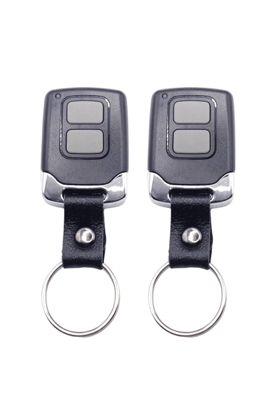 2pcs Compact Keychain Remotes Strong Construction Garage Door Keychain Remote Control for Garage Doors Openers