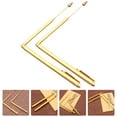 thumbnail image 1 of 2pcs Copper Dowsing Rods Water Divining Rods Metal Probe Tool Portable Divining Probe Rods, 1 of 7