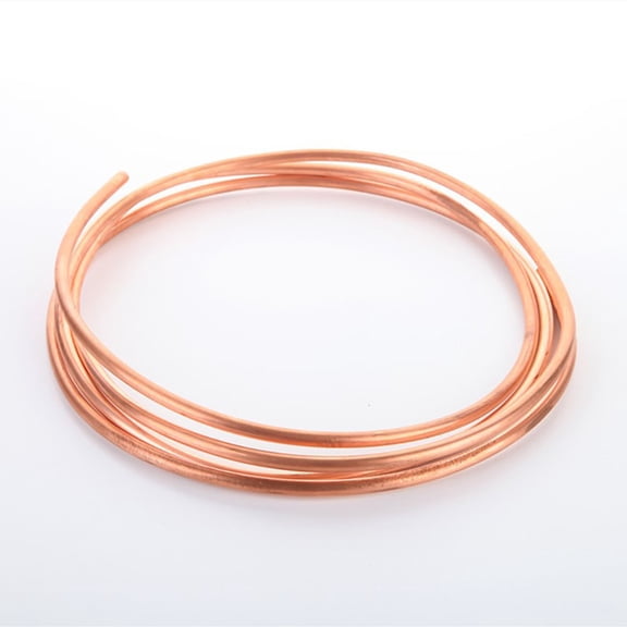 2pcs Copper Pipe for AC Chocolate Copper Tubing for Crafts