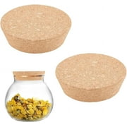 2pcs Cork Bottle Stoppers Bottle Tampions BurlyWood 7692x25mm