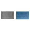 thumbnail image 1 of 2pcs Cotton Classic Rug Bath Mats Absorbent Cotton Hotel Spa Shower Bathtub Mats [Not A Bathroom Rug] Machine Washable Shower Bathroom Floor Towel, 1 of 5