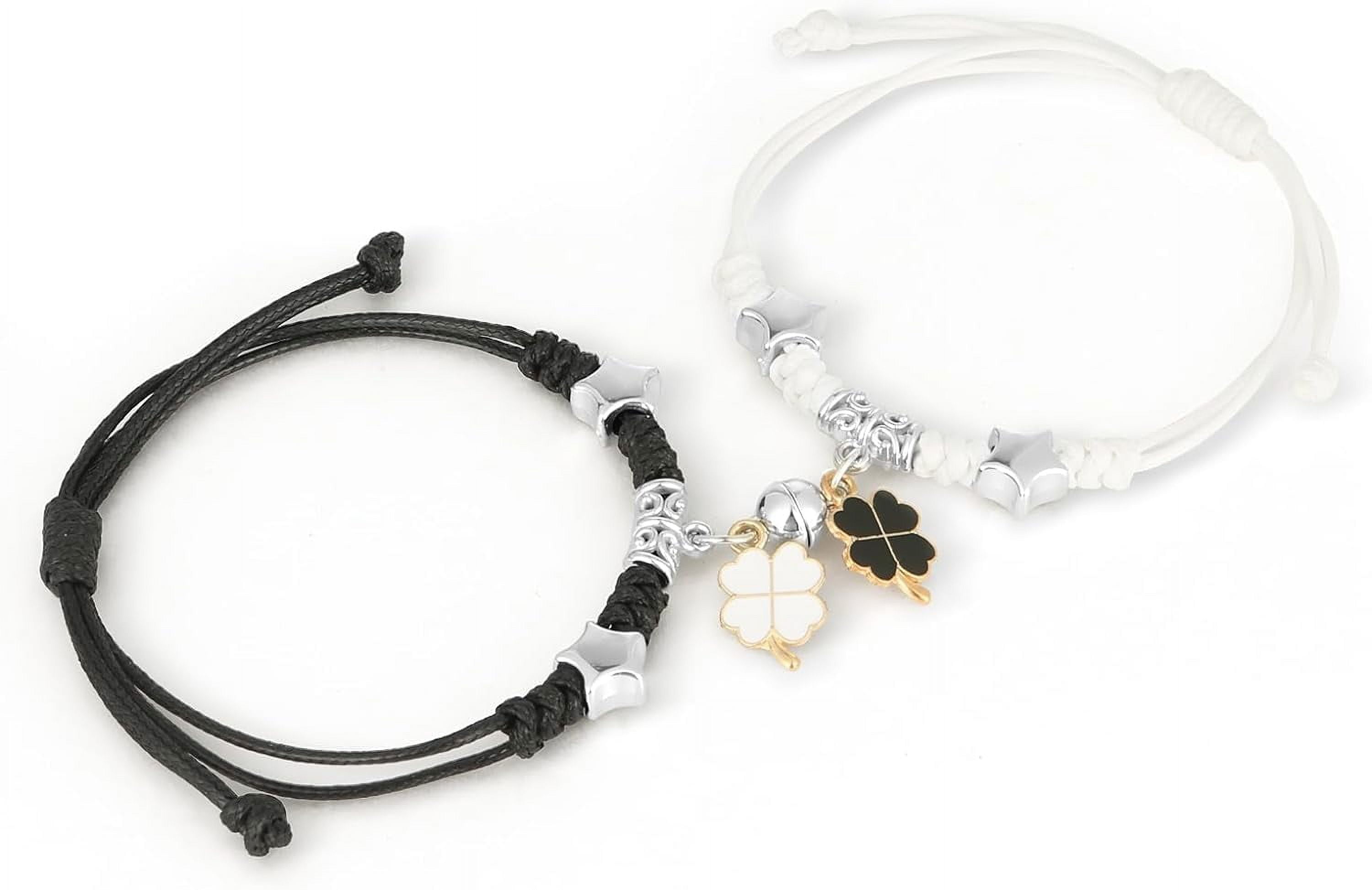 2pcs Couples Bracelets for Women Men, Matching Bracelets for