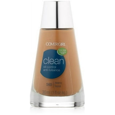 2pcs CoverGirl Clean Oil Control Liquid , Tawny N 565, 1.0-oz Bottles