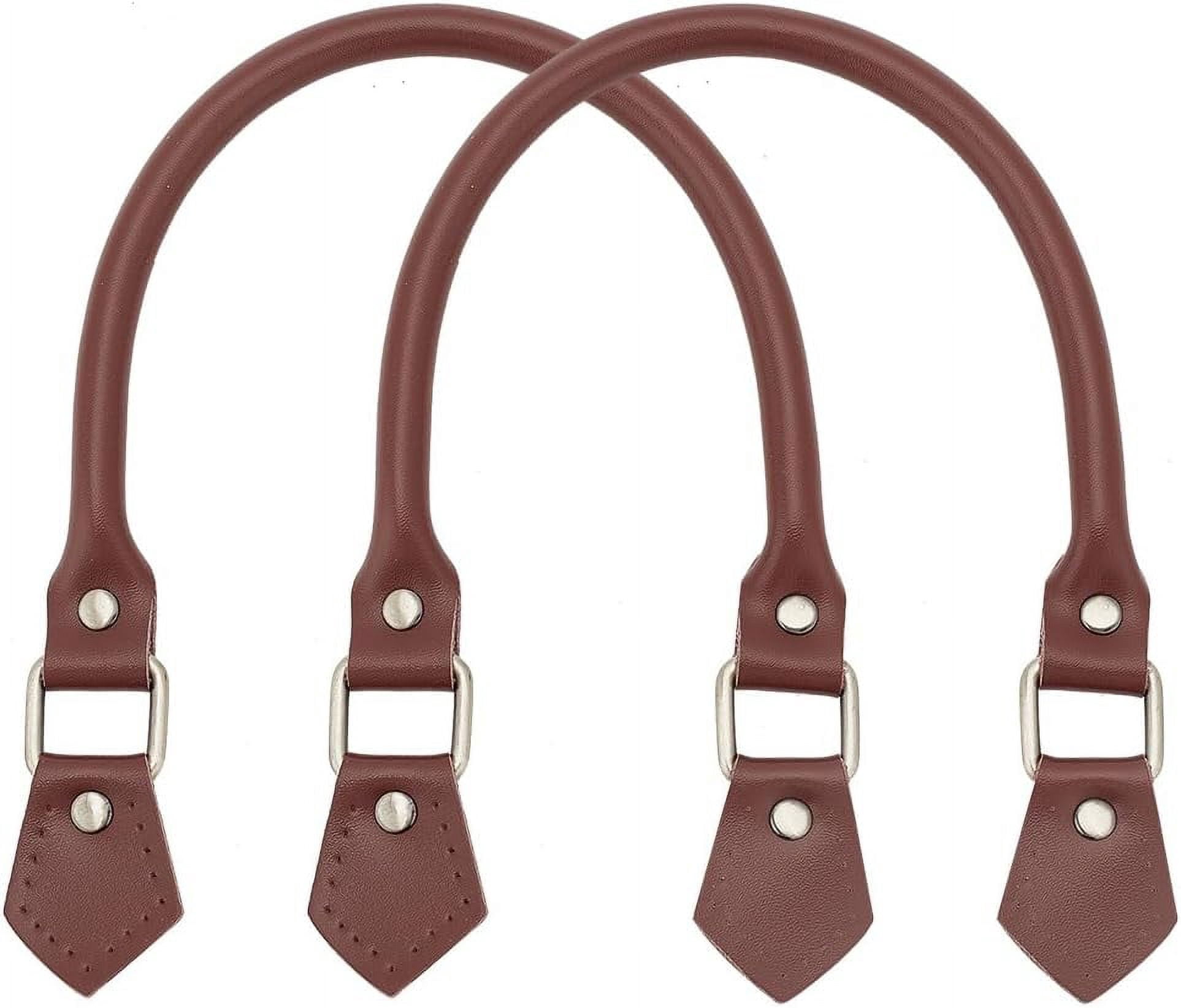 2pcs Cowhide Leather Bag Handles 46.5cm/18 inch Purses  display picture 1