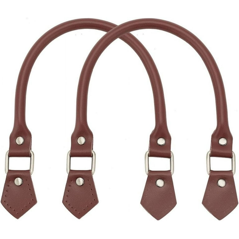 2pcs Cowhide Leather Bag Handles inch Purses Straps