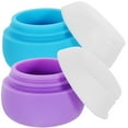 thumbnail image 1 of 2pcs Cream Jars Silicone Cosmetic Containers Empty Jars Small Sample Lotion Jars 20ml, 1 of 6