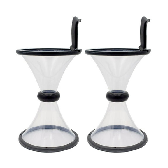 FONDOTIN 2Pcs Black Creative Coin Bank for Money Saving and Desk Decoration