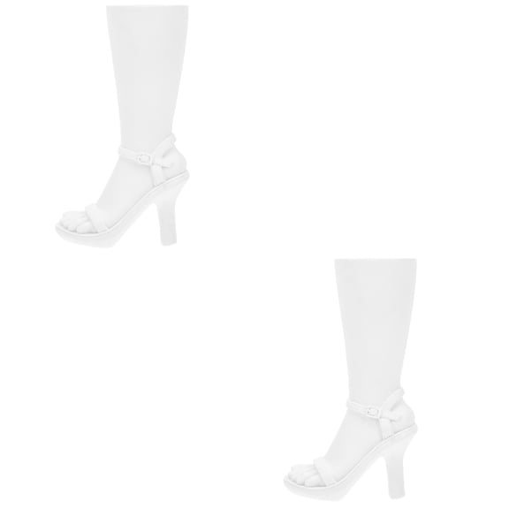 2pcs Creative High-Heeled Shoes Vase Fashion Home Decoration Tabletop Flower Vase