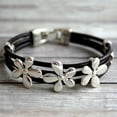 thumbnail image 1 of 2pcs Creative Multi-layered Flower BraceletBohemian Fashion Accessory For Parties And Gifts, 1 of 3
