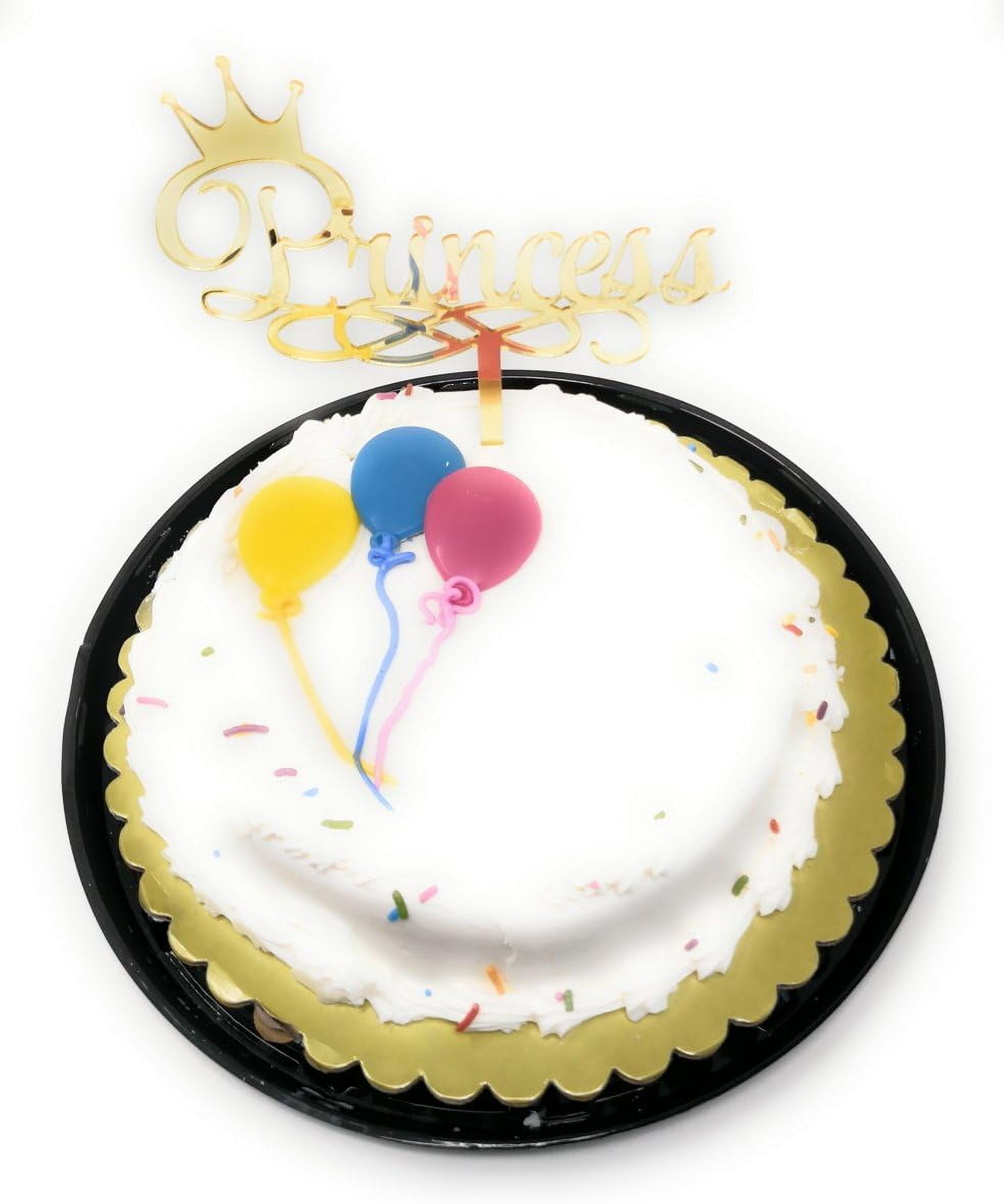 2pcs Crown Birthday Cake Topper Baby Shower, Gender Reveal Party