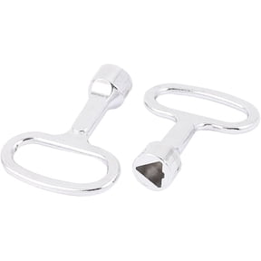 2pcs Cupboard Train Triangle Socket Spanner Key for 8mm Triangular Panel Lock