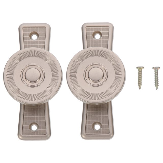 2pcs Curtain Holdback Wall Mounted Drapery Tiebacks with Screws