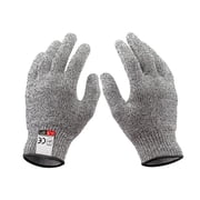 2pcs Cut Resistant Gloves Food Grade Safety Cutting Gloves Level 5 Protection For Oyster Shucking Fish Slicing Meat Wood Carving ,Wear Resistant