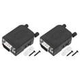 thumbnail image 1 of 2pcs D-sub DB9 Breakout Board Connector 9-pin Male RS232 Serial Adapter Solderless Terminal Block Screws for CNC, 1 of 6