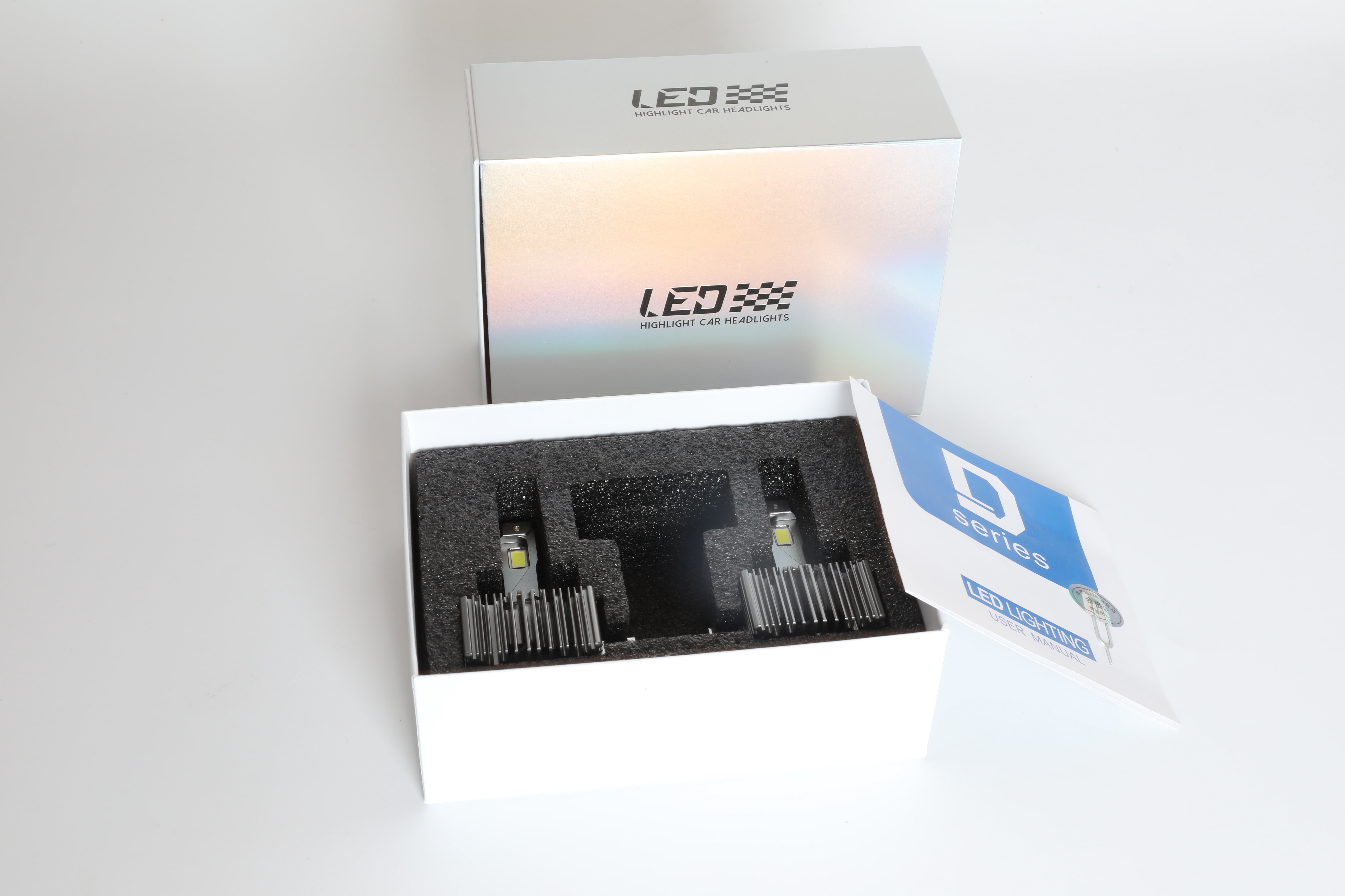 2pcs D3S D3R LED Headlight Bulbs 70W 6500K Super White HID Xenon ...