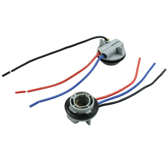 2pcs DC 12V 1157 Bulb Socket Car Signal Light Harness Wire Plug Connector