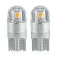 thumbnail image 1 of 2pcs DC 12V T10 W5W Car LED Light for Turn Light Signal Lights Amber for Car Internal, 1 of 6