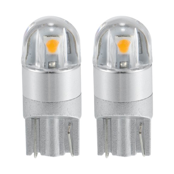 2pcs DC 12V T10 W5W Car LED Light for Turn Light Signal Lights Amber for Car Internal