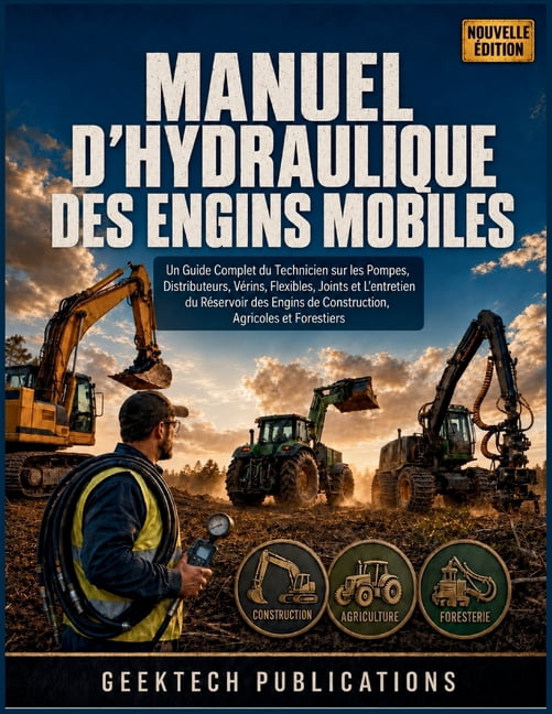 Manuel d'Hydraulique Des Engins Mobiles: Un Guide Complet du Technicien sur les Pompes, Distributeurs, VÃ©rins, Flexibles, (Paperback)