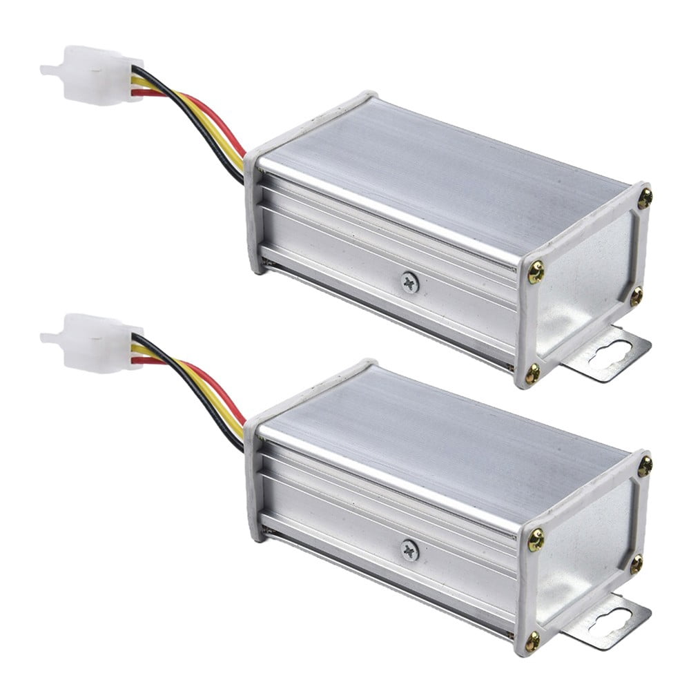 2pcs DC 36V 48V 72V To 12V 10A Converter Adapter Transformer For Electric