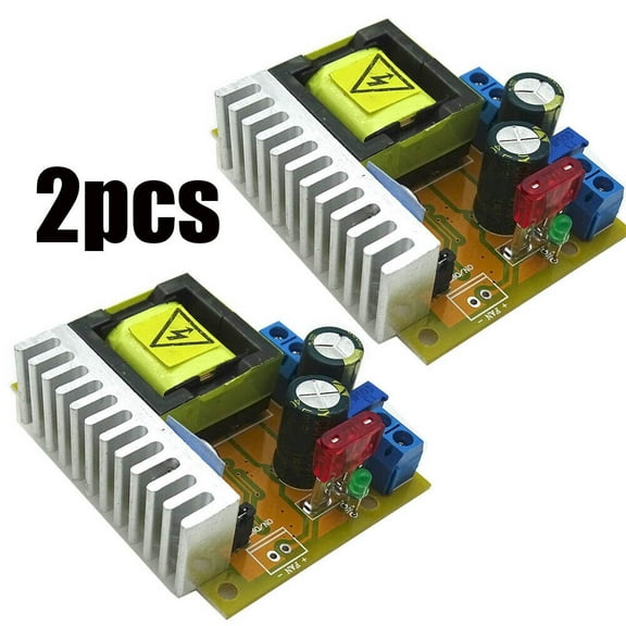 2pcs DC Boost Converter 8~32V to 45~390V High Voltage ZVS Step up Booster Module