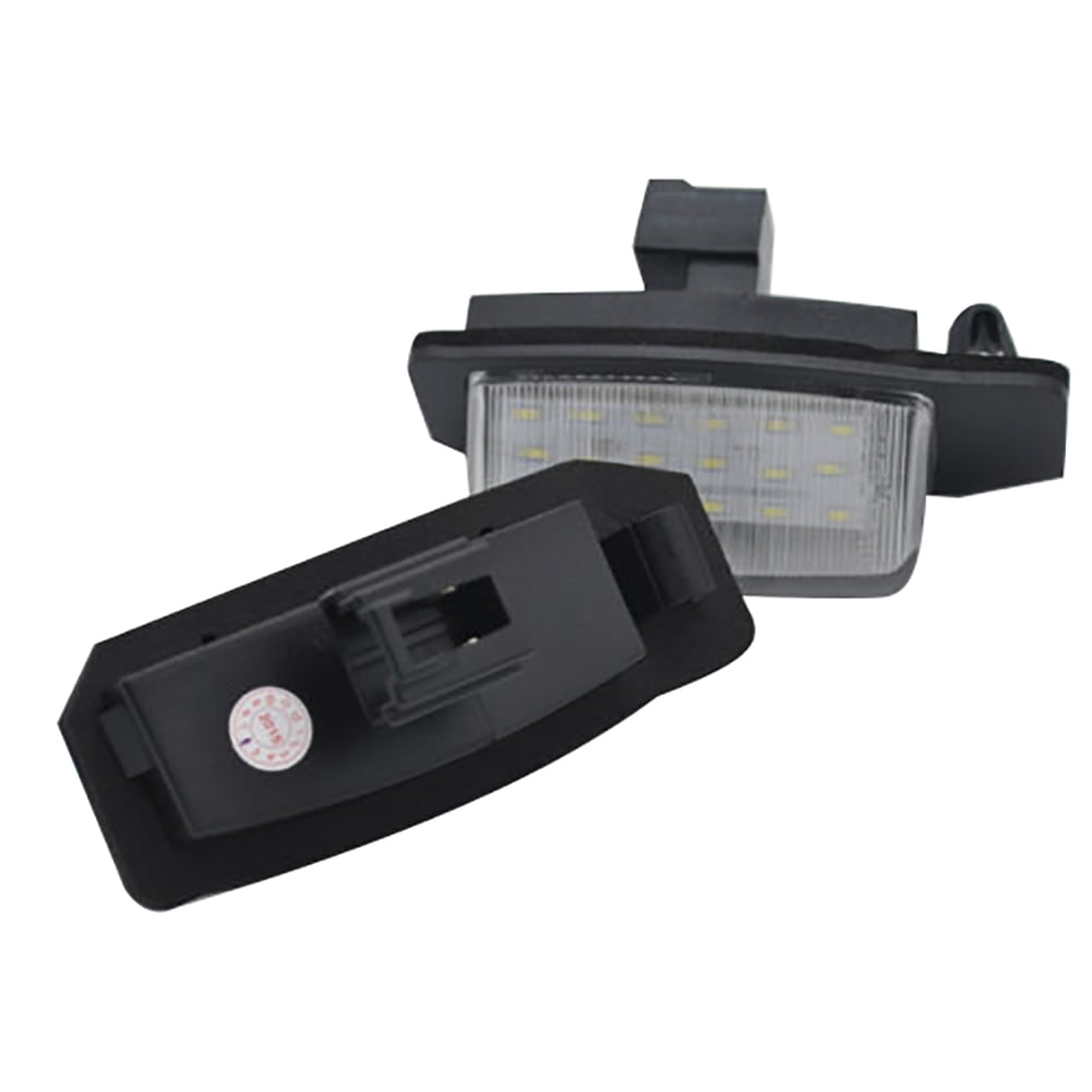 2pcs DIY High Brightness LED Number License Plate light Lamp for Mitsubishi Outlander TAPDRA Spare Part