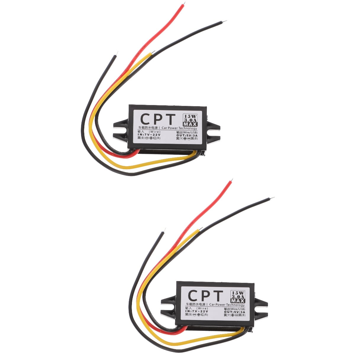 2pcs Dcdc Voltage Regulator Converter 12v7v To 5v Voltage Stabilizer