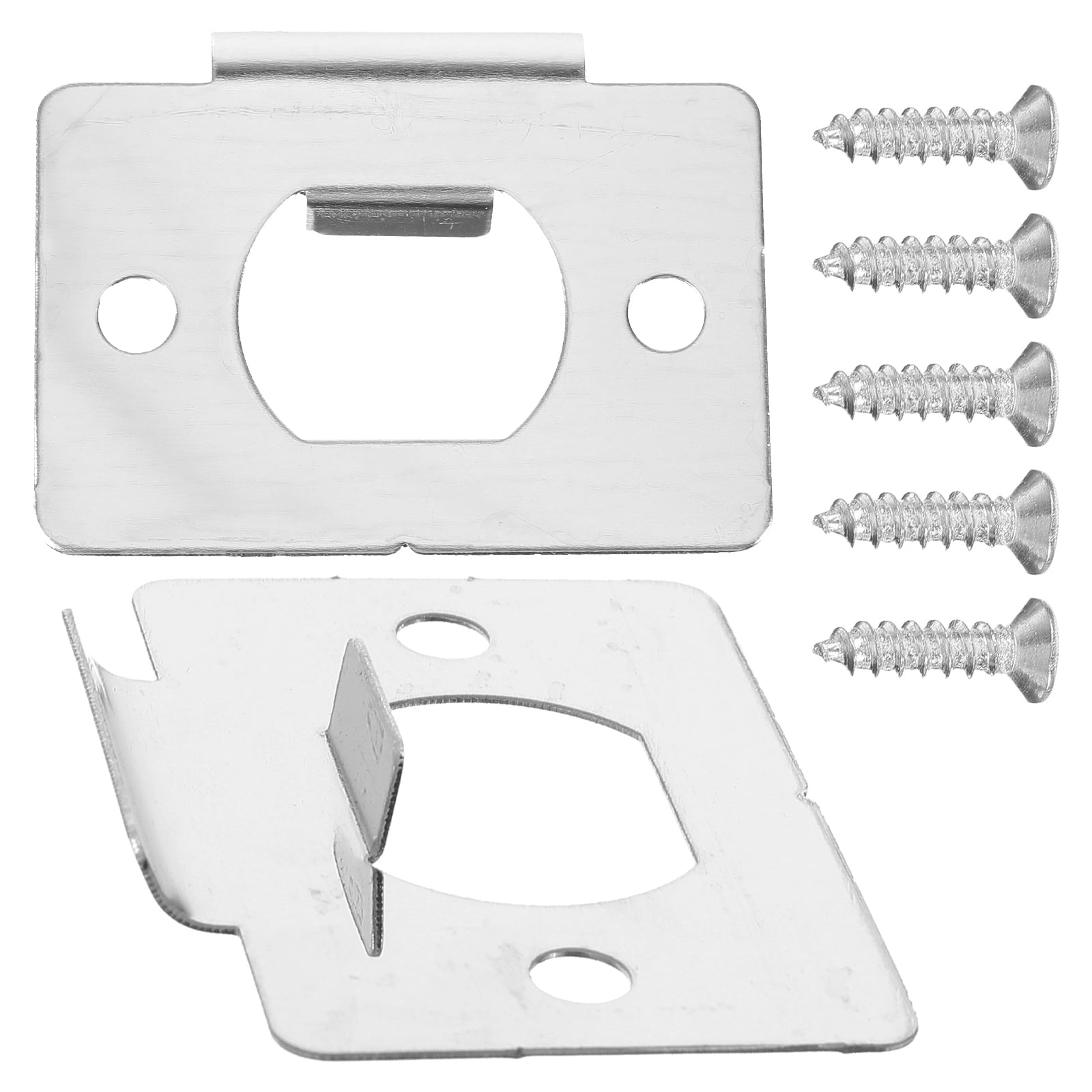 WYN 2pcs Deadbolt Strike Plate Door Reinforcement Plate Deadbolt Covers