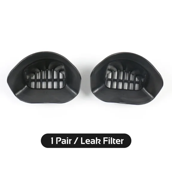 2pcs Debris Leak Filter for Tesla Model Y Front Cover Engine Cabin Anti-Blocking Water Guide Groove Filter Net Car Accessories