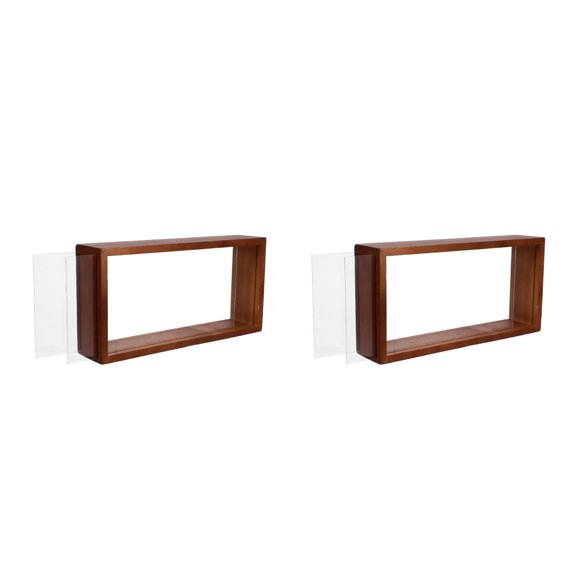 2pcs Decorative Dried Flower Display Frame Display Holder Dried Flower Storage Case Vintage Storage Organizer