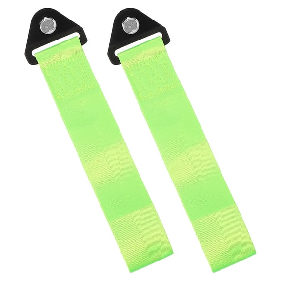 2pcs Decorative Tow Strap Stylish Tow Straps Car Bumpers Decoration Universal Traction Rope Car Front Bumper Tow Strap for Car Modifications
