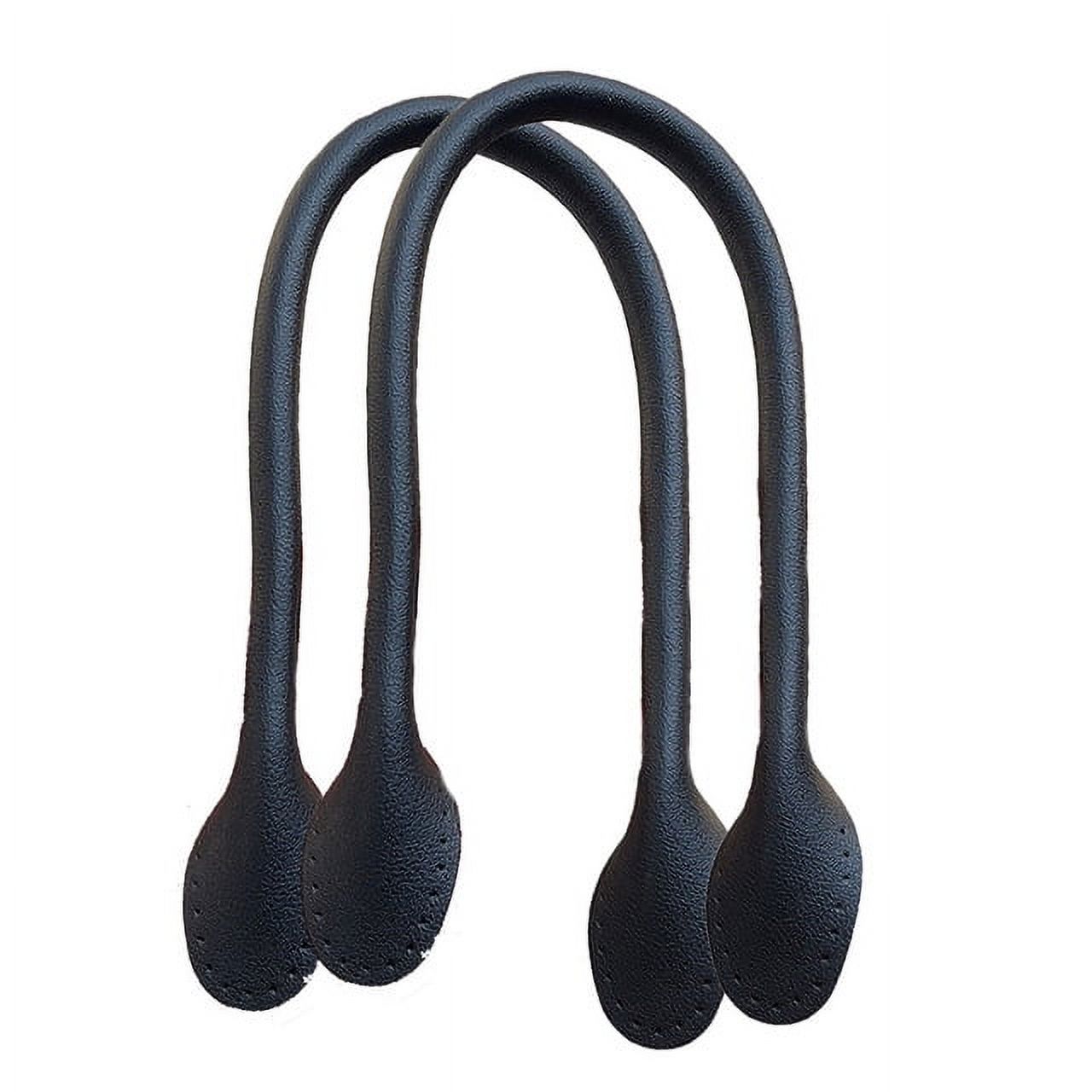 2pcs Detachable DIY Bag Handles 32cm Leather Handbag Band Handle Strap