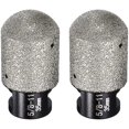 thumbnail image 1 of 2pcs Diamond Finger Shaped Milling Bit 35mm 2 Holes with 5/8"-11 Thread for Enlarging Shaping Milling Existing Holes on Marble Countertop, Black$$Tools & Hardware Other, 1 of 6