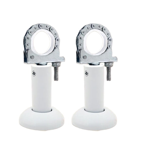 2pcs Die-cast Aluminum Radiator Floor Bracket Adjustable Radiator Floor Bracket