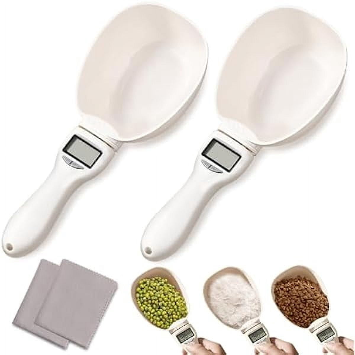 2pcs Digital Measuring Spoon,Adjustable Measuring Spoon with LCD Screen ...